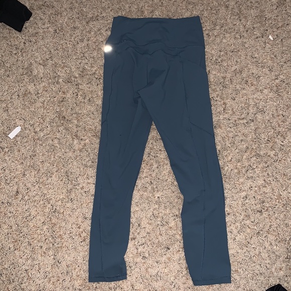 fabletics leggings blue with pockets - Picture 2 of 2